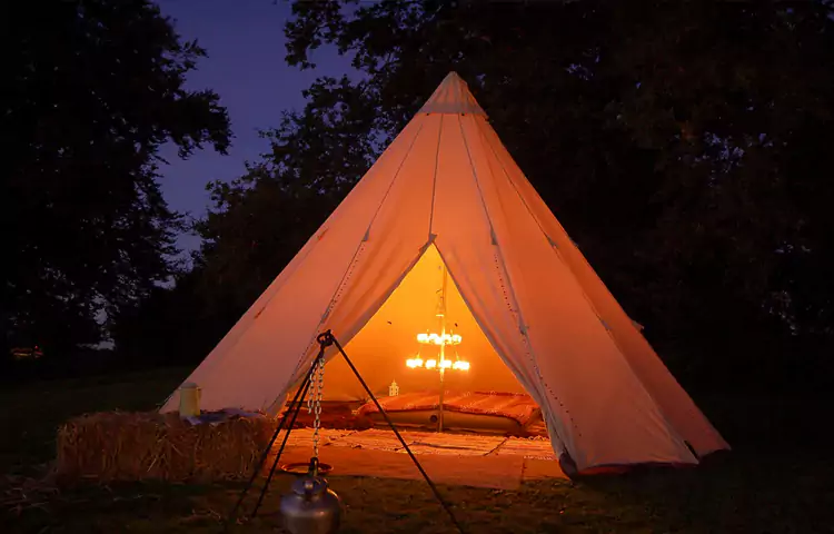 مزایای چادر سرخپوستی