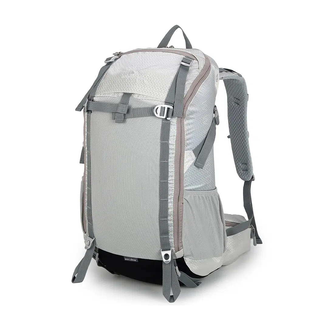 کوله پشتی 34 لیتری اسنوهاک مدل TRAVEL کد SN-B3122 رنگ طوسی روشن