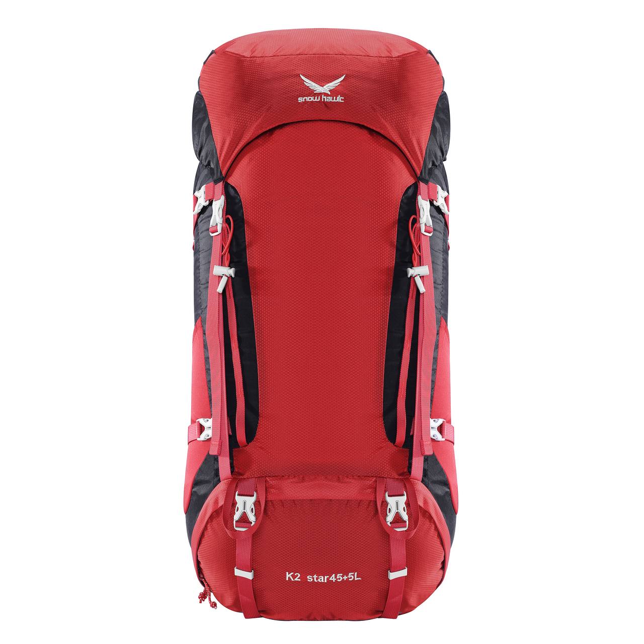 کوله پشتی 5+45 لیتری اسنوهاک مدل K2 star کد SN-B3128 قرمز