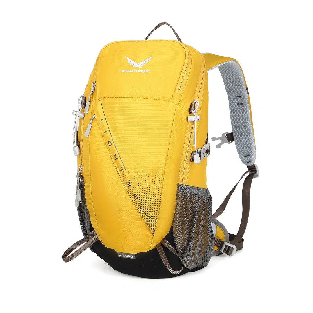 کوله پشتی 22 لیتری اسنوهاک مدل LIGHT کد SN-B3127 زرد