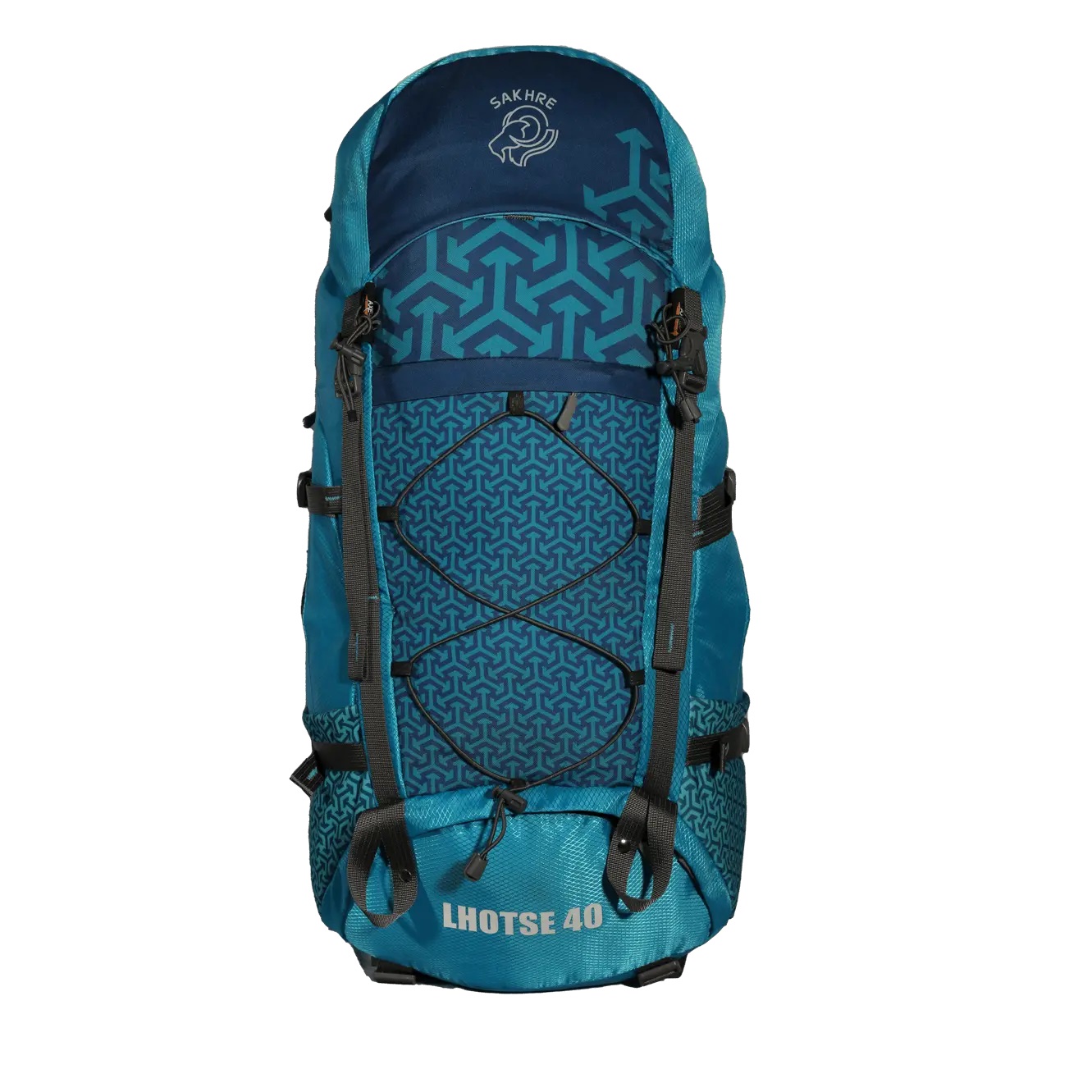 کوله پشتی کوهنوردی صخره مدل لوتسه 40 سرمه ای 