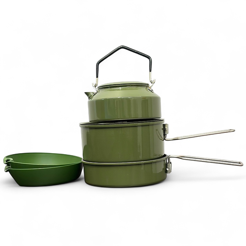 ست ظروف کوهنوردی دو نفره لایف کمپ کد 45831