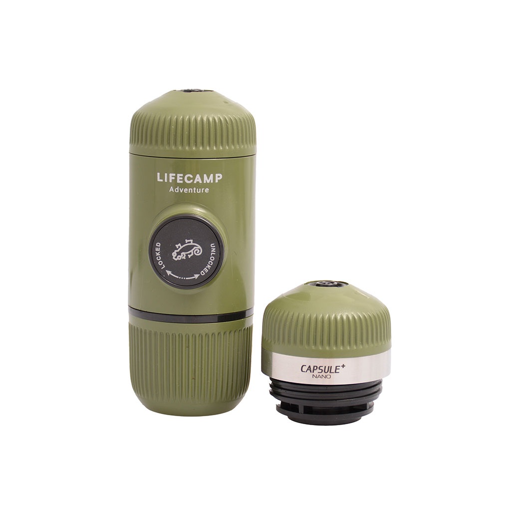 اسپرسوساز دوکاره لایف کمپ مدل نانو کپسول کد 45862 یشمی