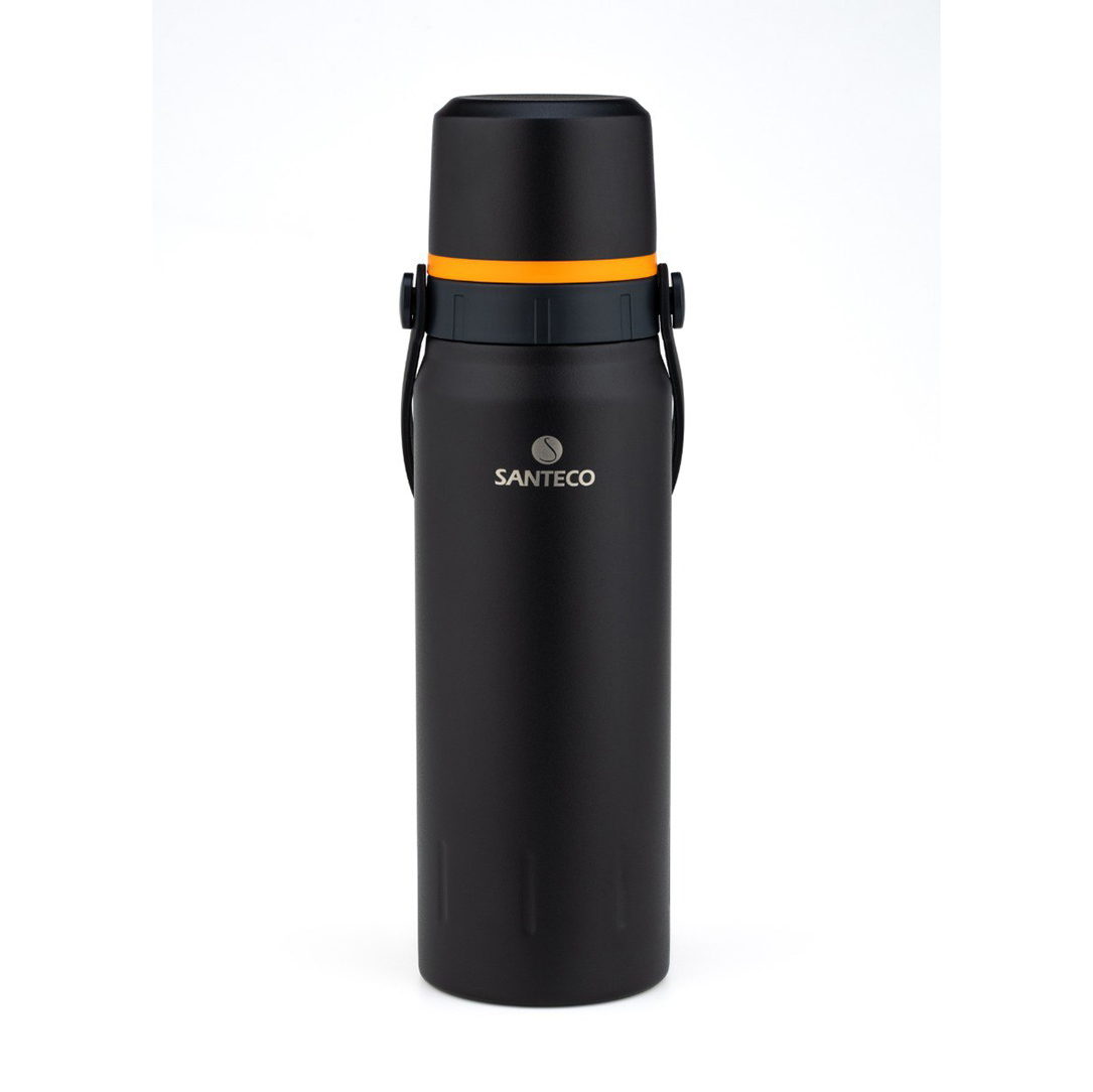 فلاسک سفری سانتکو مدل SANTECO Geilo 1200 mL مشکی