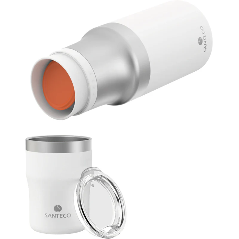 ست فلاسک و لیوان سانتکو مدل SANTECO Molle 1200 mL سفید