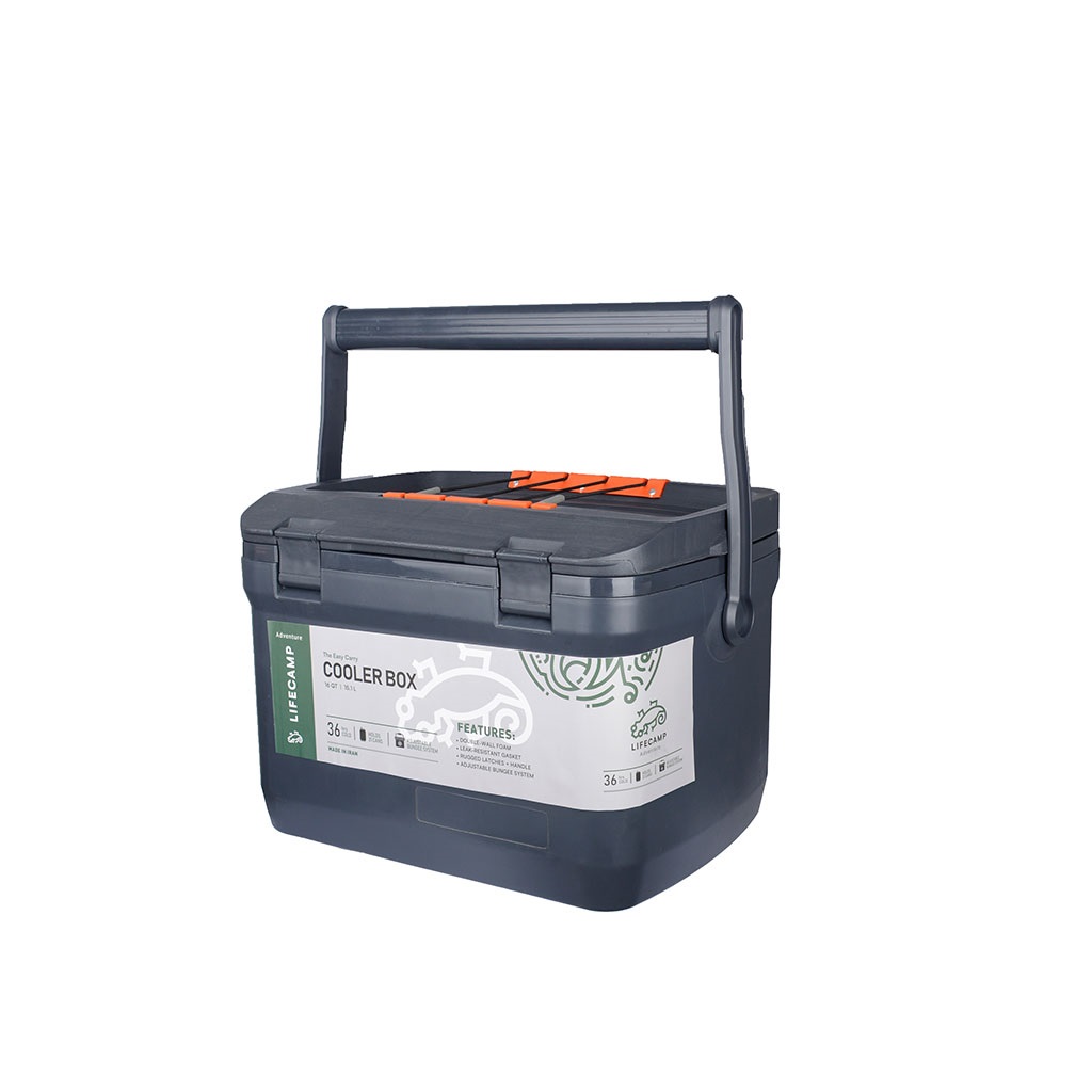 کول باکس 15 لیتری لایف کمپ کد 45840 طوسی